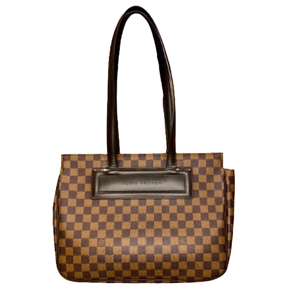 LOUIS VUITTON Damier Ebene PARIOLI Tote Shoulder Bag COMES WITH: DUST BAG, COA